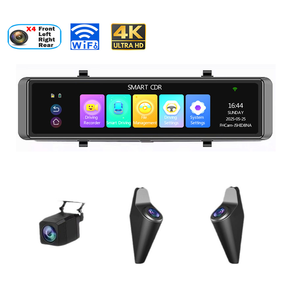M40 11.26 inch 4ch  Dash Cam